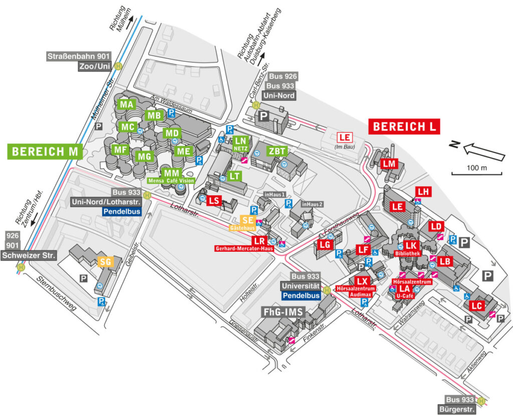 Lageplan Lotharstraße